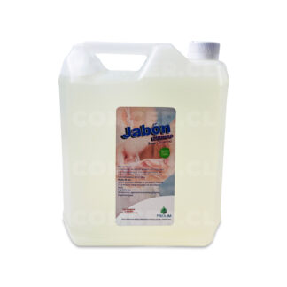 Jabón Glicerina Neutro 5 litros Jabón & Alcohol Higienizante www.comcer.cl