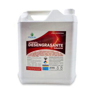 Limpiador desengrasante industrial de Cocina 5 Litros Detergentes www.comcer.cl