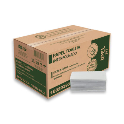 Toalla De Papel Interfoliada hoja simple extra 2.000 hojas