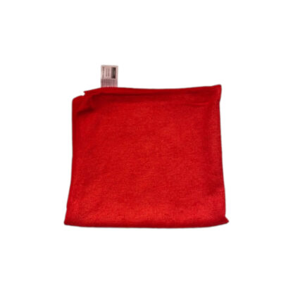 Paño Microfibra Rojo 30x30 cm PACK DE 5 UNIDADES