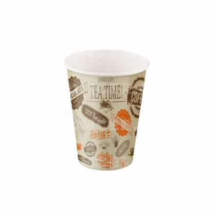 50 Vasos de polipapel genérico hot de 240 cc (8 oz)