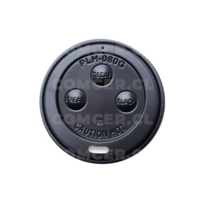 Tapa de vaso polipapel hot de 240 cc (8 oz) 50 unidades