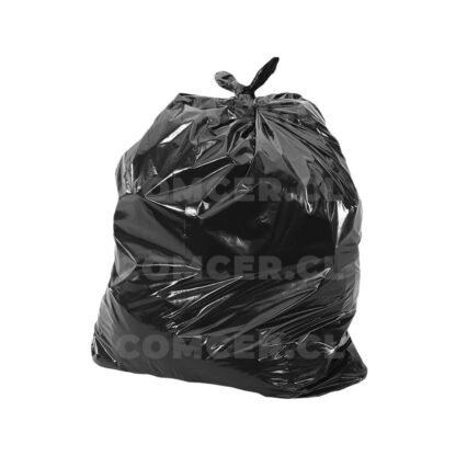 10 bolsas de basura negra 70cm x 90cm